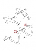 exhaust manifold gasket up to 2015 - 1